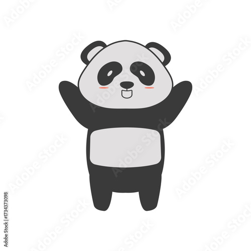 Cuta Panda Illustration