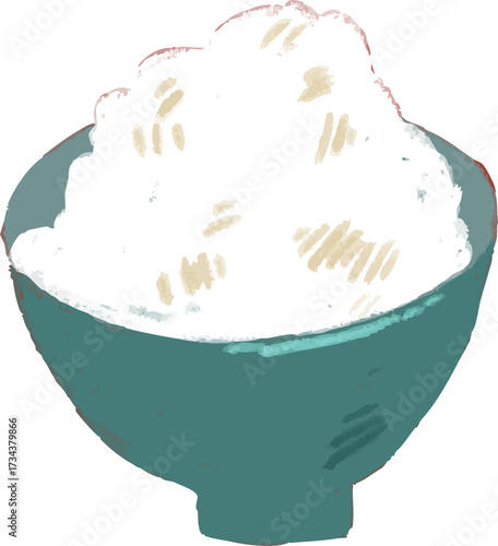 ご飯のイラスト
