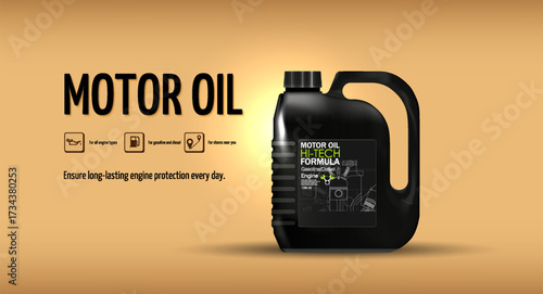 This high-tech motor oil provides essential engine protection for vehicles. Designed for long-lasting performance, it ensures smooth operation and reliability on the road.