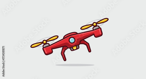 cartoon illustration of a gun