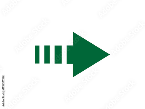 Arrow Icon Set – Direction, Navigation, Pointer, Vector Symbol
