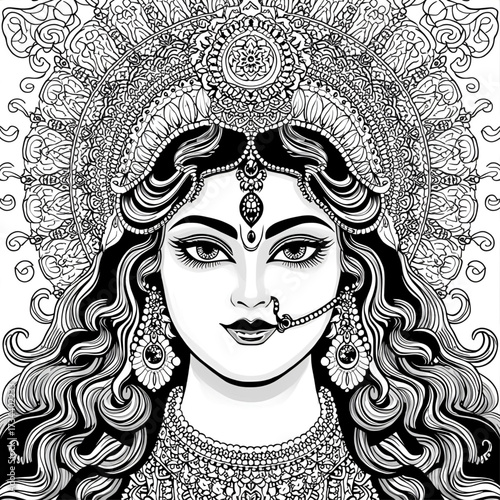 Durga Devi, mata rani 
