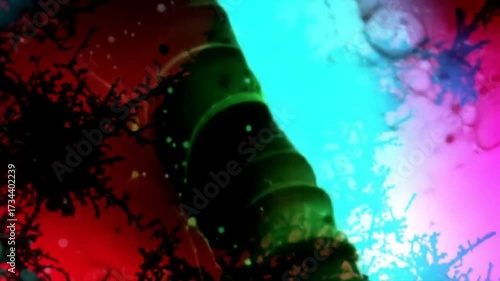 Abstract liquid patterns dynamic colors textures and movement background