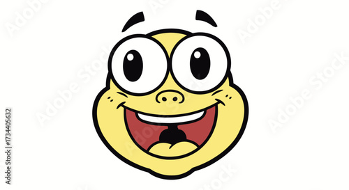 A simple, black and white logo featuring a stylized monkey face with text below.