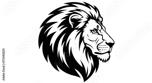A simple, black and white logo featuring a stylized monkey face with text below.