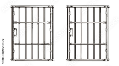 High-Quality Image of Prison Bars for Professional Use
