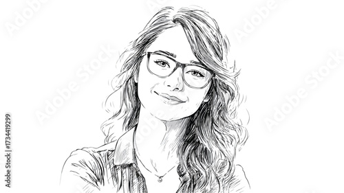 Happy Female Student Portrait at University Campus