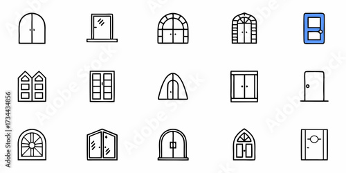 Discover diverse architectural entryways and portals a curated collection of modern and classic door and window designs perfect for conceptualizing any building project