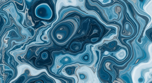 Abstract Fluid Art A Mesmerizing Display of Swirling Colors and Unique Patterns