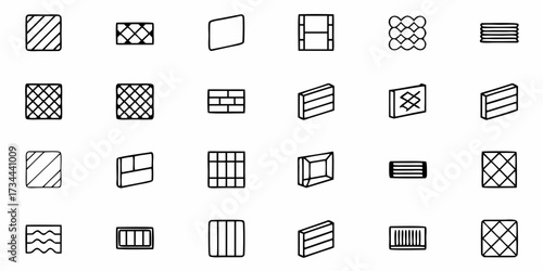 Discover a diverse collection of modern, minimalist geometric patterns and textures perfect for design inspiration, branding, and digital projects, offering endless creative possibilities for your nex