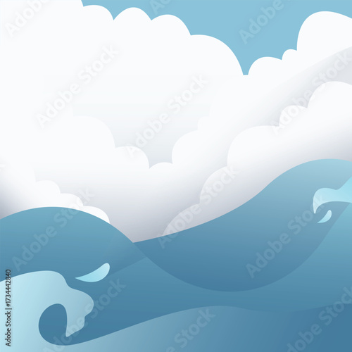 vector illustration of an abstract background