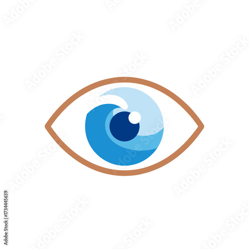 Eye of the Ocean - A Visual Representation of Clarity and Vision.