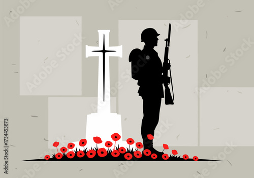 Remembrance Day Memorial Ceremony Honoring Veterans