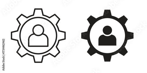 Expert icons simple vector set. logo sign symbol set