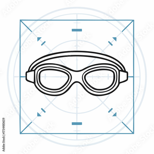 Detailed vector graphic of a heavy weight plate, representing the black flag of serious bodybuilding and powerlifting routines