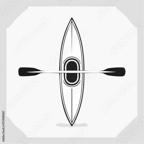 Tennis racket vector flag icon representing sports equipment for recreation and leisure