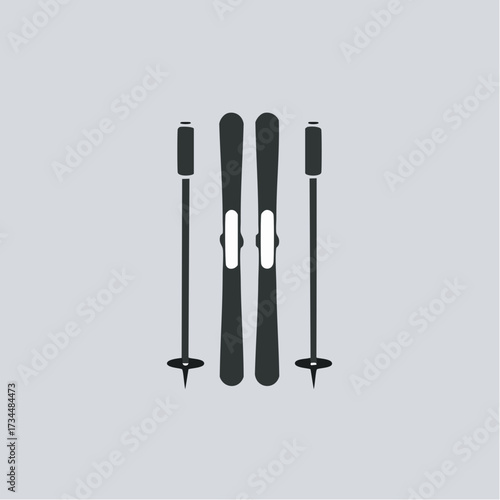 A clean vector target graphic, an abstract flag for strategic objectives and pinpoint accuracy, symbolizing focus and achieving precise goals