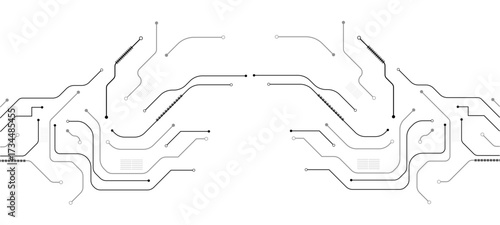 circuit board background