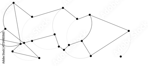 black and white abstract background