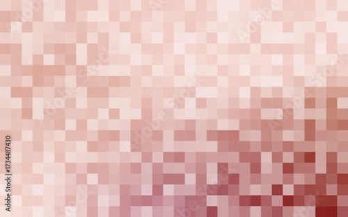 Censor pixel blur mosaic effect vector illustration. Censorship transparent background square pattern. Checkered texture hiding sensitive image, text. Forbidden and privacy content in nude skin color