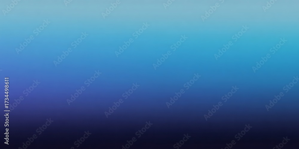 Obraz premium Smooth blue gradient background blending deep colors