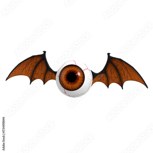 3D Element for Halloween Composition PSD Transparent Background