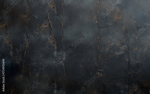 Dark and golden textured concrete wall background