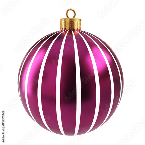 Christmas ball decorations holiday Christmas tree elegant shiny purple