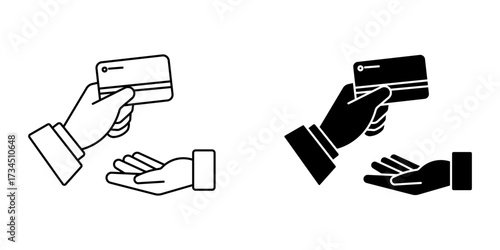  pay by card icon whiteon background