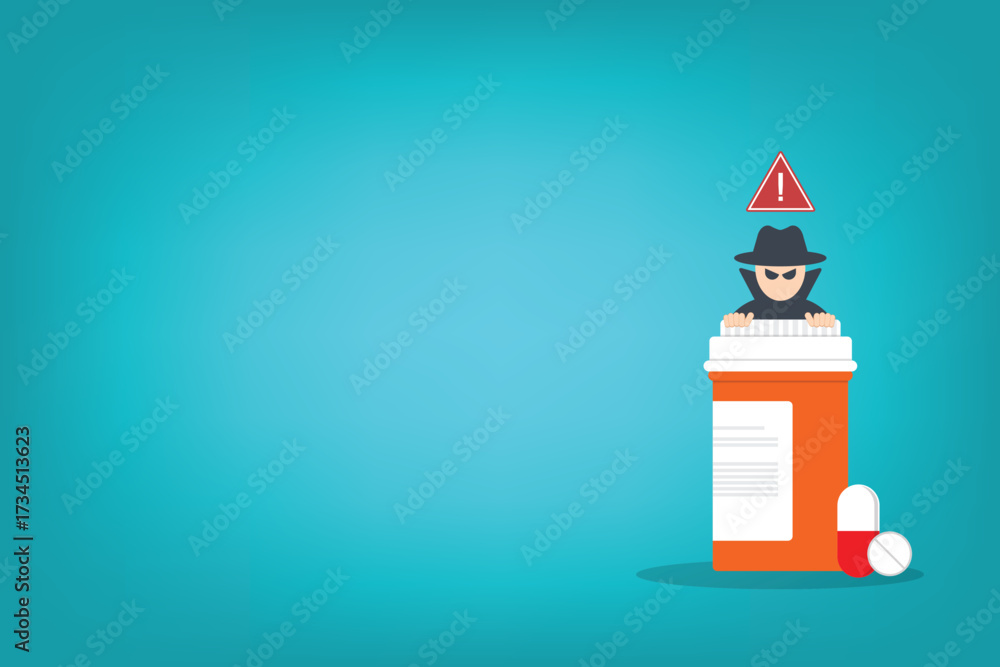 Obraz premium Fake medication 