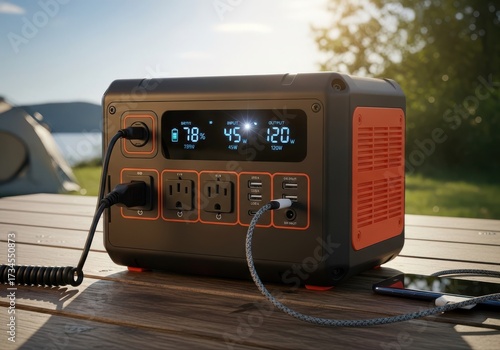 Portable power station for outdoor adventures