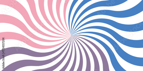 Abstract background with vintage sun rays swirling pattern and retro spiral stripes. Green and white twisted sunburst texture creates. Vintage sunrays swirl sun beam vector banner design and comic.