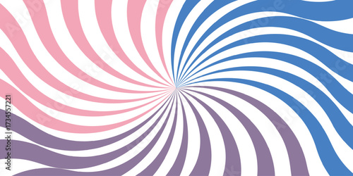 Abstract background with vintage sun rays swirling pattern and retro spiral stripes. Green and white twisted sunburst texture creates. Vintage sunrays swirl sun beam vector banner design and comic.