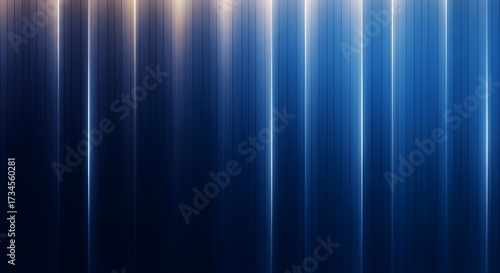 Blue cinematic texture with vertical lines and soft light creates a smooth backdrop for branding, video background, and product staging.