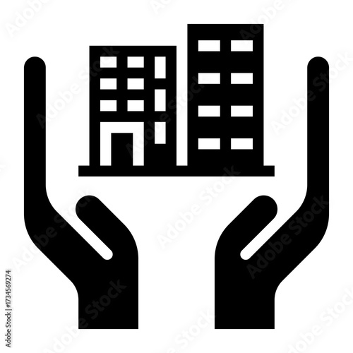 Conceptual representation of protecting real estate investments and property development  for a