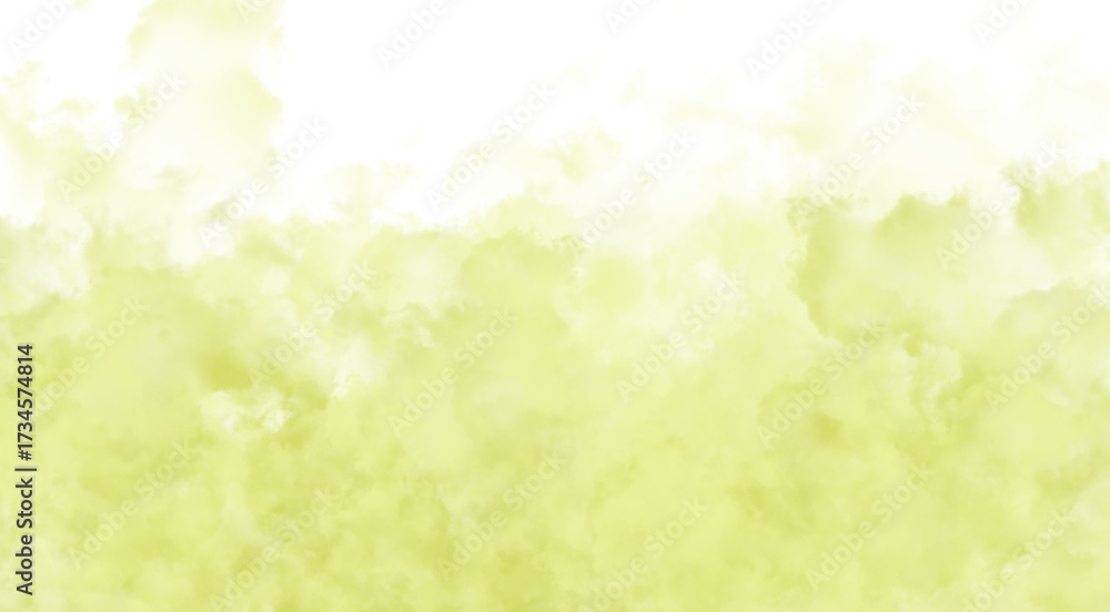 Obraz premium Abstract yellow and green smoke or fire texture background
