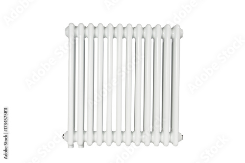 radiator isolated on white