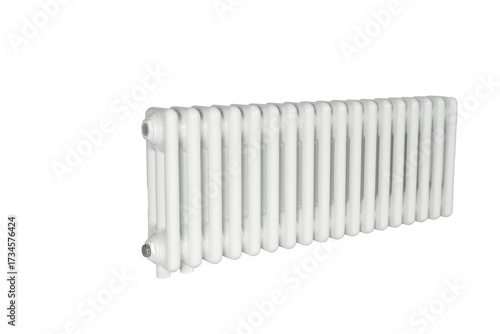 Wallpaper Mural radiator isolated on white Torontodigital.ca