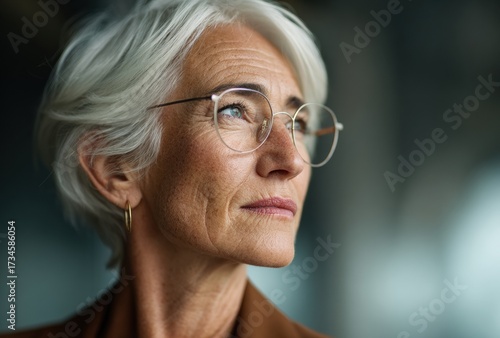 portrait of a senior woman