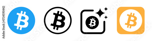 Transparent bitcoin crypto icon for digital currency and blockchain design, bitcoin, crypto, currency, blockchain