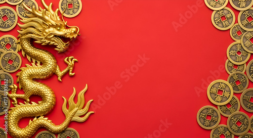 Wallpaper Mural Chinese Gold Ingot Yuanbao on Black Marble with Copy Space Torontodigital.ca