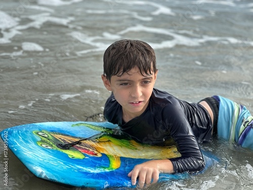 Photography Little boy playing in florida in  the beach cocoa beach