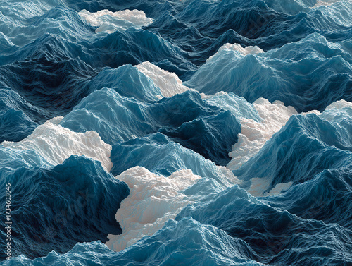ocean waves background