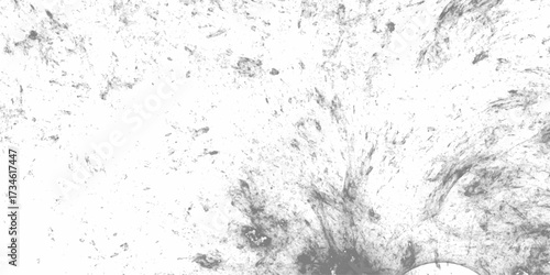 Vector scratched grunge wall urban monochrome pattern. Beamless pattern of tile stone with scratches and grunge stains. Dirt overlay or screen effect grunge texture with strokes.