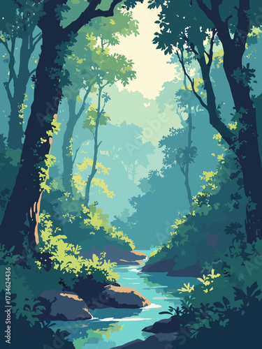 Daintree Rainforest, Australia – dense tropical canopy, liana tangles and sunlit understory pools, no people