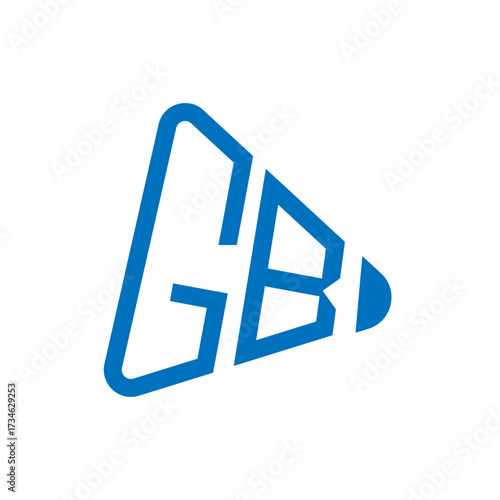 Free Download GB letter logo design. GB creative initials letter logo concept. GB letter design.
 - GFXLoad