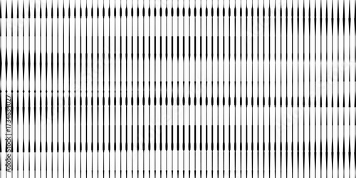 Black line halftone gradient strips. Fading stripe gradation background. Repeating linear pattern backdrop. eps 10