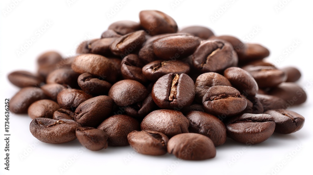 Fototapeta premium Pile of coffee beans