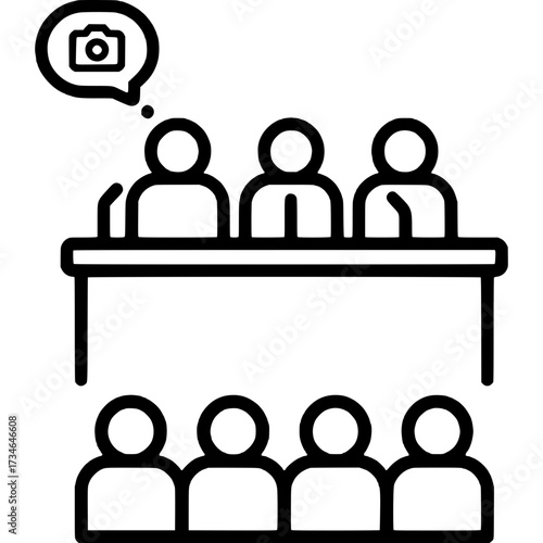 Press Conference Icon