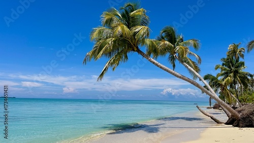 Wunderschöne Banyak Inseln in der Nähe von Sumatra, Indonesia. Die Inseln besteht aus Palmen, Dschungel und Sandstränden.